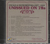 UNISSUED ON 78S (1927-1934)