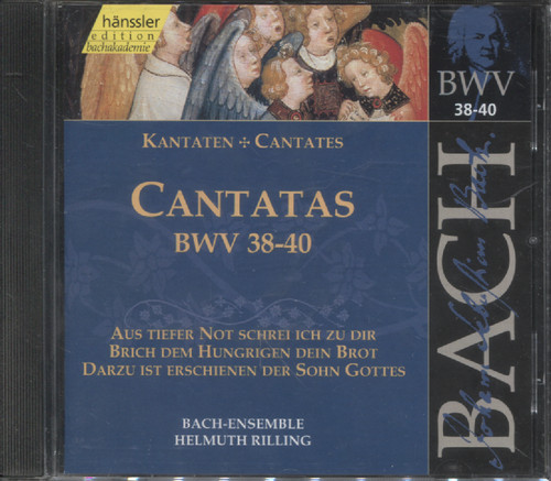 CANTATAS BWV 38-40 (RILLING)