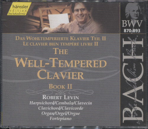 WELL-TEMPERED CLAVIER BOOK II (LEVIN)